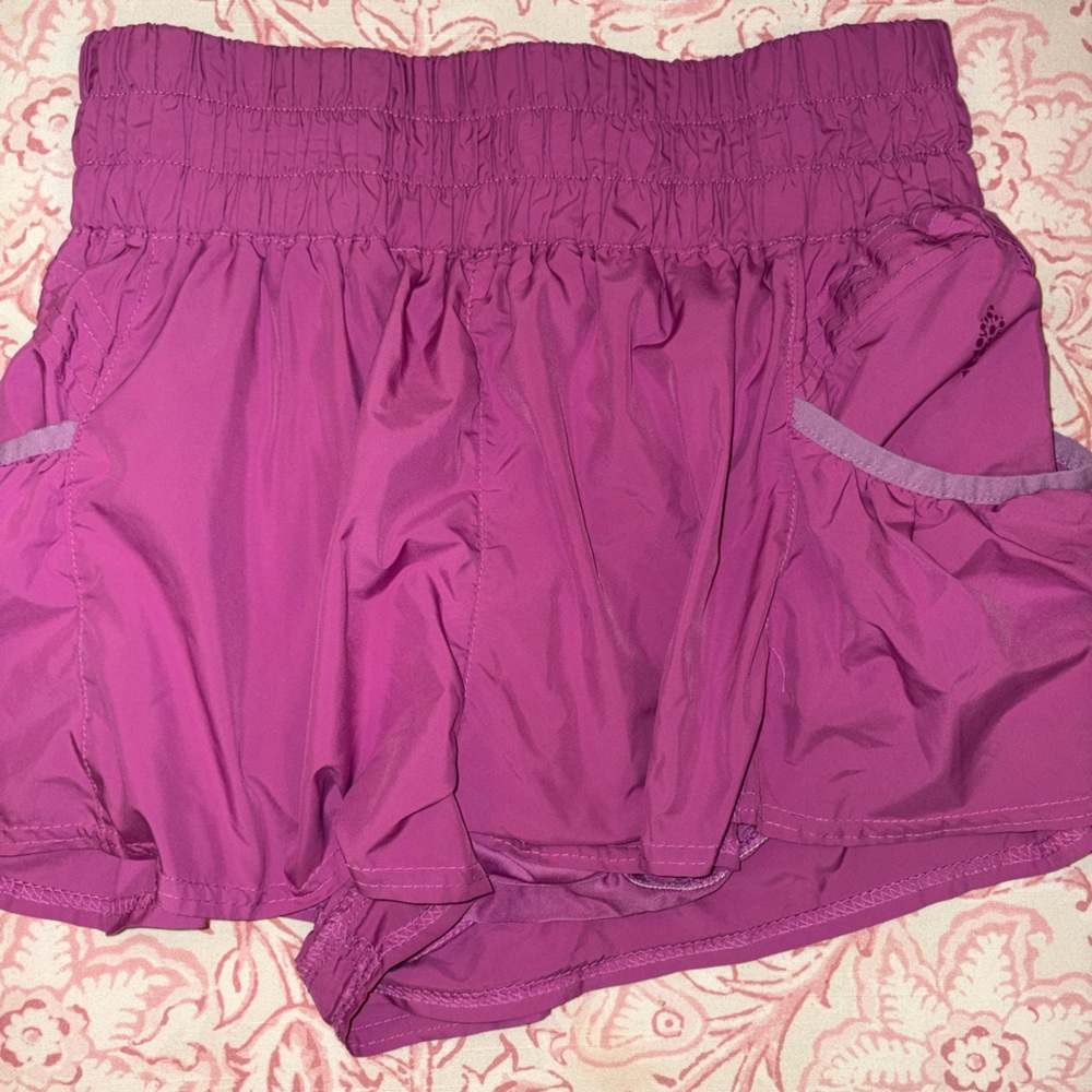 Magenta Free People Shorts